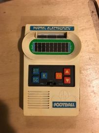 Vintage Mattel electronics football game