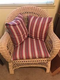 Wicker  armchair