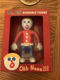 Mr. Bill Bendable Figure. NIB