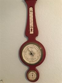 Airguide barometer, banjo style 