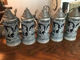 Alt Grenzau steins. West Germany 
