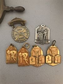 Medals. NRA, intramural champion, 1940