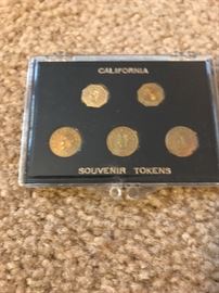 California Souvenir Tokens