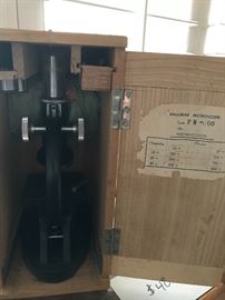 Vintage Palomar microscope
