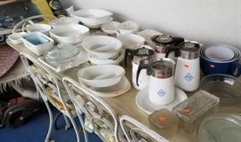 Lots of Corningware