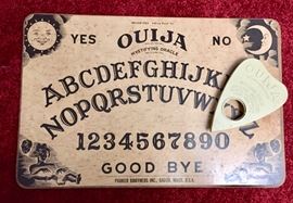 Board and planchette 