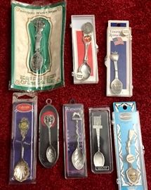 Souvenir spoons in original packaging 