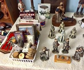 Civil War decor and souvenirs 