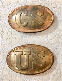Reenactment belt buckles 