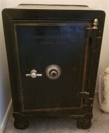 Old vintage safe