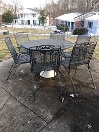 Metal Patio Set