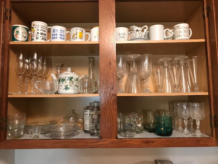 Glassware, Mugs