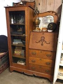 Antique Secretary Bookcase