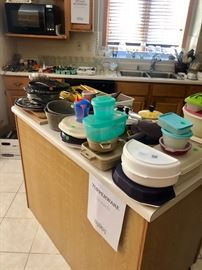 Tupperware, Glassware and Servingware