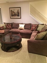 Very comfortable sectional couch. Only $1,200.00!