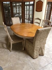 Kitchen table w/6 chairs Price $450.00
