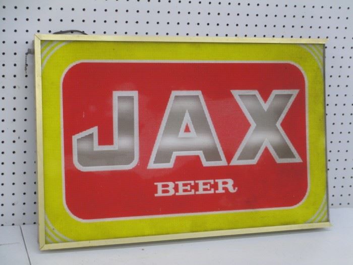 Jax beer sign working