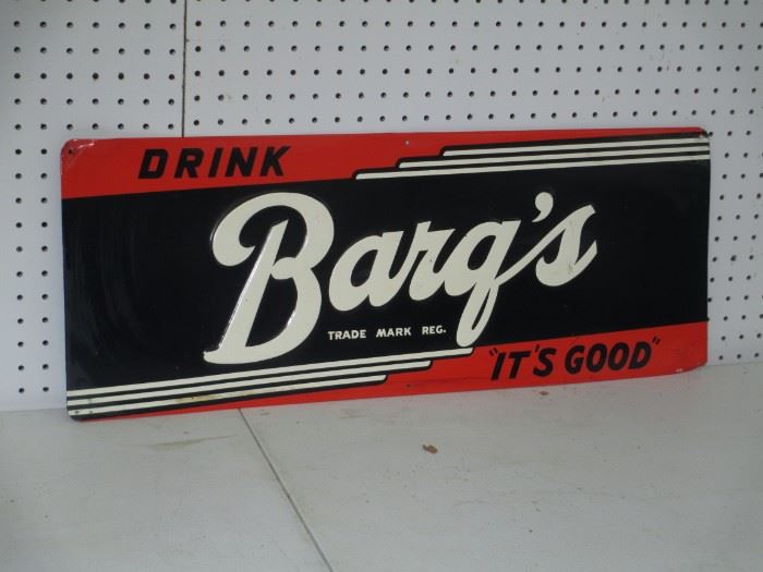 Bargs Tin Sign