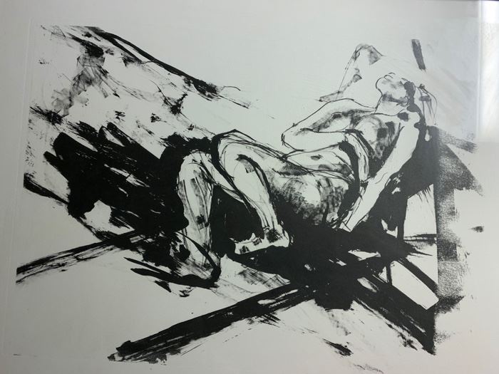 Signed Black & White Ink Drawing (31"x24")