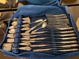 12 pc. setting Wallace Silver ware