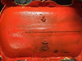 Antique Cast Metal Box