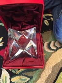 Baccarat Signed & Limited Crystal sculpture