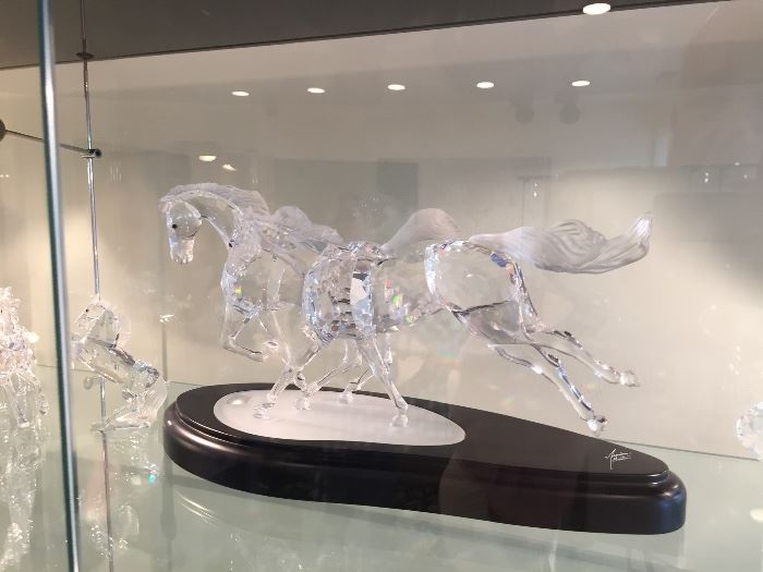 Swarovski "The Wild Horses" Signed and limited