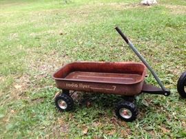 vintage "Radio Flyer" wagon