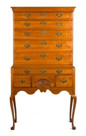 Queen Ann, Connecticut Highboy