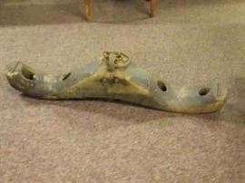 LARGE WOODEN OXEN YOKE