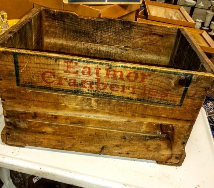 EATMOOR CRANBERRY SHIPPING CRATE