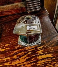 VINTAGE BOAT BOW LIGHT