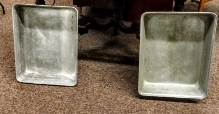 LARGE COMMISSARY/CAFETERIA BAKING PANS-16"× 20"×4"