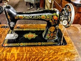 SINGER "RED EYE"  SEWING  MACHINE