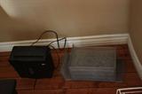 Shredder and File folder holder
