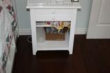 Pottery barn teen bedside table