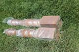 35" Newel Posts Solid wood Never used