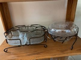 Princess house serving trays