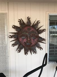 Outside sun decoration