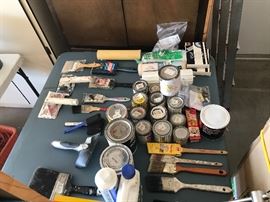 Paints and supplies
