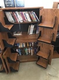 CDs and cabinet