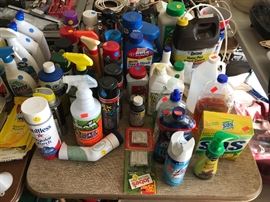 Cleaning supplies