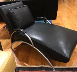 Thayer Coggin, Milo Baughman limited edition chaise lounge, 1/500