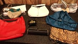 Designer handbags, including, Fendi, Kelly Kathleen, Jimmy Choo, , Chloe, Sergio Rossi, Carlos Falchi, Akris