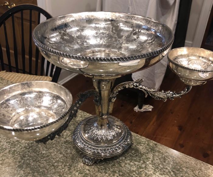 silver epergne