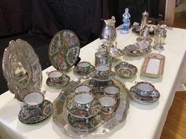 Rose Medallion Porcelain