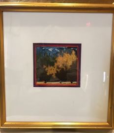 "GoldenTree" pastel on w/c paper by John Marshall '99