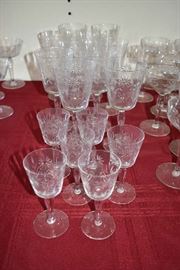 ETCHED STEMWARE