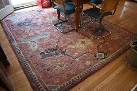 7’ x 9’  WOOL AREA RUG