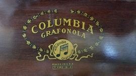 Columbia Grafonola Type G2 console - functional! This is a really cool piece. 